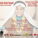 Jual CD Murottal Syekh Rasyid Hafiz Indonesia 2014