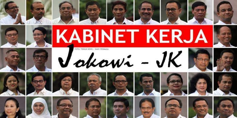 Daftar Nomor Kontak Person Kabinet Kerja Jokowi - JK