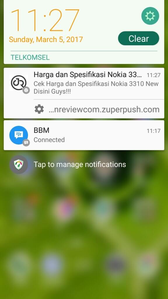 Zuperpush Notifikasi