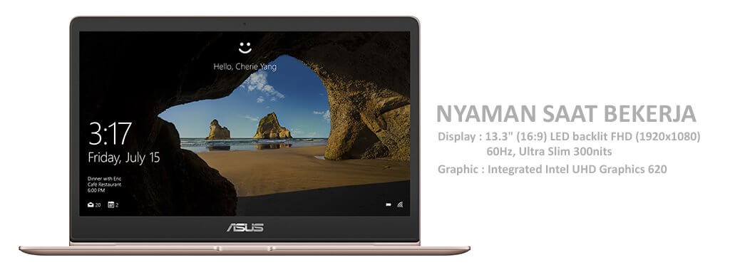 Nyaman Saat Bekerja, ASUS ZenBook UX331UAL