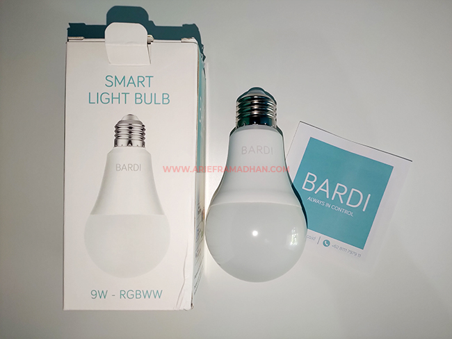 Bardi Smart Light Bulb 9W RGBWW