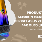 Produktivitas Semakin Meningkat Berkat ASUS ZenBook 14X OLED (UX5400)