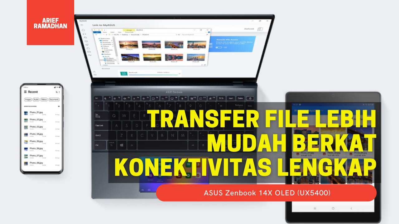 Transfer File Lebih Mudah Berkat Konektivitas Lengkap