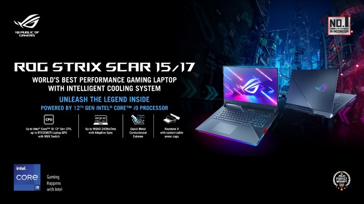 ROG Strix SCAR 15 dan SCAR 17